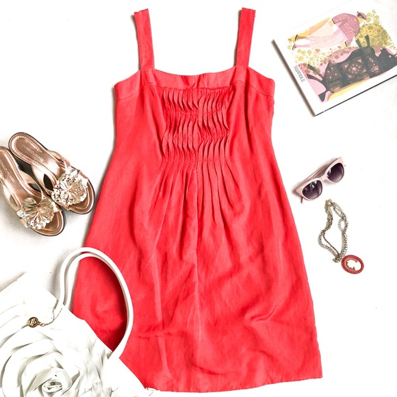 Elie Tahari Dresses & Skirts - NWOT Elie Tahari Coral Linen Dress